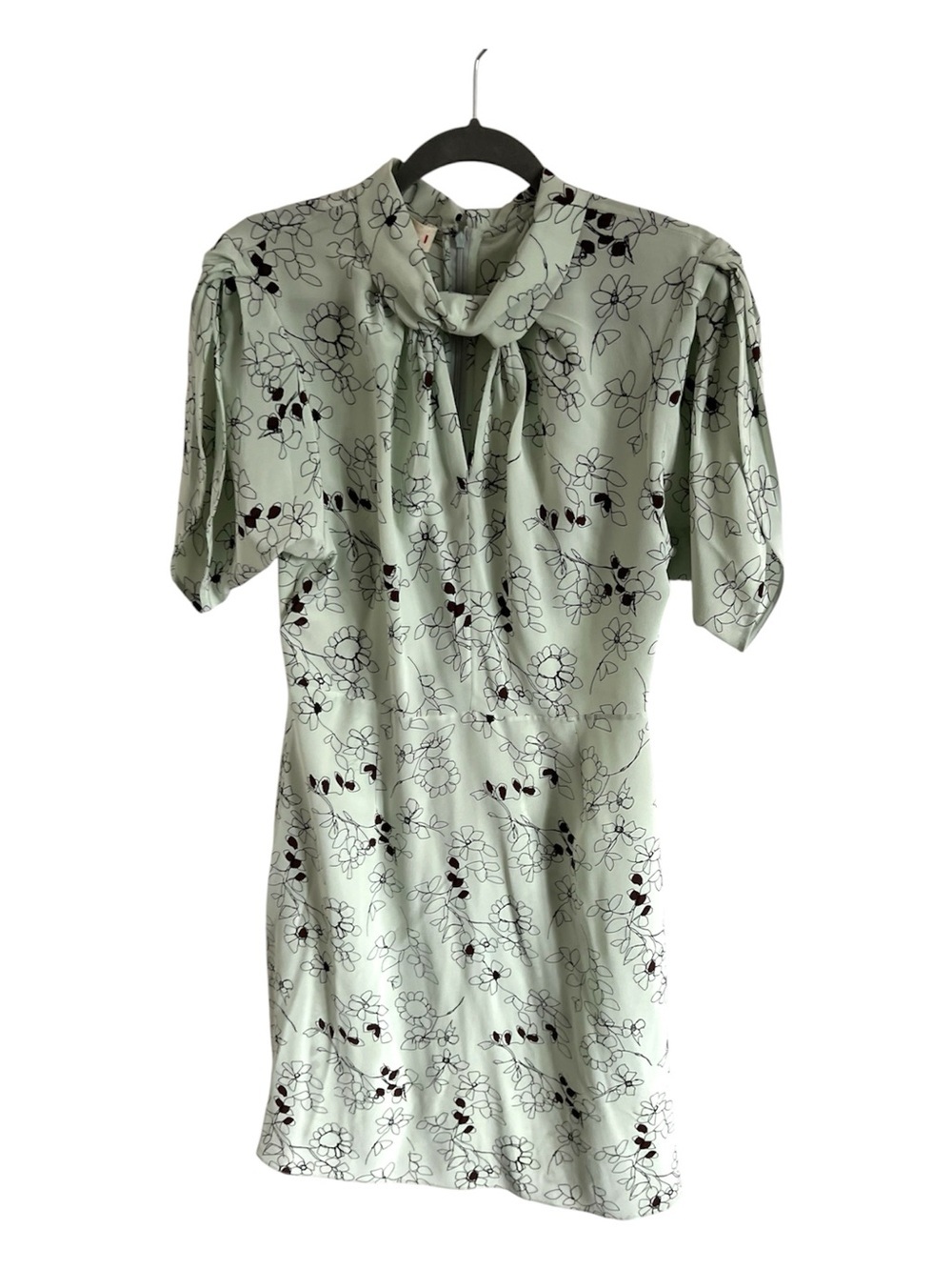 Marni Light Green Mint Floral Women’s Dress, size 42